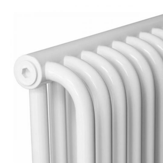 Двурядный трубчатый  радиатор КЗТО РСК 10 секций 2-10 1/2 схема 2