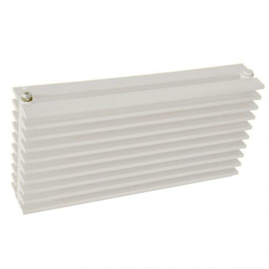Двухрядный стальной  радиатор КЗТО Параллели Г2-750 шаг 25мм схема 1