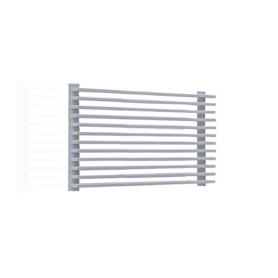 Горизонтальный стальной  радиатор КЗТО Параллели Г1-750 25мм схема 2