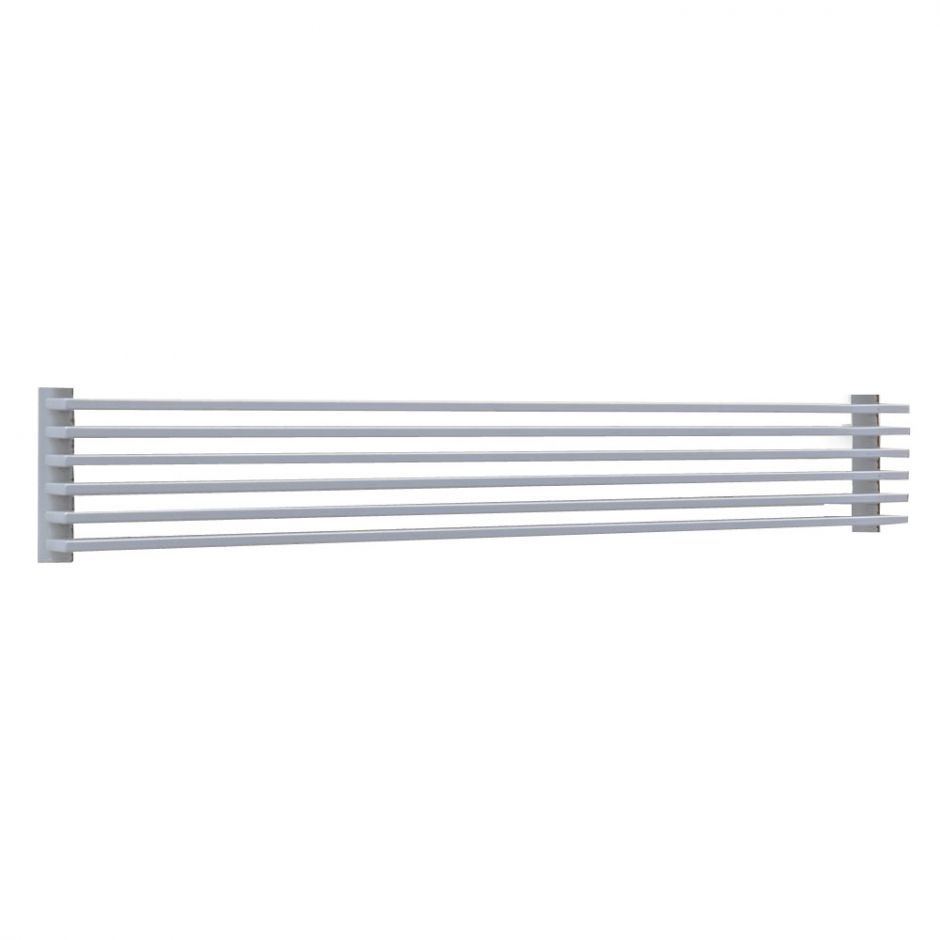 Горизонтальный стальной  радиатор КЗТО Параллели Г1-1750 шаг 25мм ФОТО