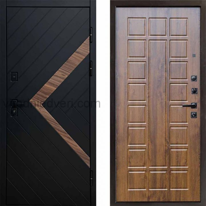 Входная дверь Termo-door Плэй - Престиж Дуб