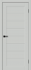 Межкомнатный Портал из Экошпона Bravo Grey Silk (добор 3шт 200мм + 3 наличника) / Браво