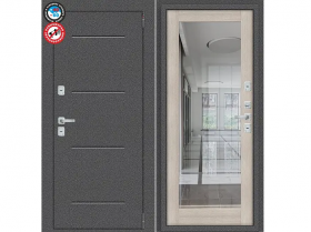 Входная Дверь el’PORTA (Portika) Porta T2 Антик Серебро 980х2050мм Правое Открывание / Эльпорта Портик 1229-0156.