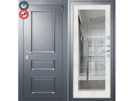 Входная Дверь el’PORTA (Portika) Porta T4 Букле Графит 980х2050мм Левое Открывание / Эльпорта Портик 1419-0351.