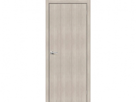Межкомнатная Дверь Каркасно-Щитовая el’PORTA (Portika) Браво-0 Cappuccino Melinga 800х2000мм (Полотно 1шт.) / Портика 153-1190.