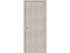 Межкомнатная Дверь Каркасно-Щитовая el’PORTA (Portika) Браво-0 Cappuccino Melinga 800х2000мм (Полотно 1шт.) / Портика 153-1190.