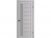 Межкомнатная Дверь Царговая el’PORTA (Portika) Порта-27 Полипропилен Ibis Wood Остекленная Grey Fog 600х2000мм (Полотно+Коробка+5 Наличников) / Портика 58060-2512.