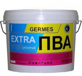 Клей ПВА Extra Germes 5кг Универсальный / Гермес.
