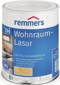 Лазурь для Дерева Remmers Wohnraum-Lasur 0.75л Мокка, Восковая для Внутренних Работ.