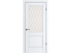 Межкомнатная Дверь Царговая el’PORTA (Portika) Классико-93 Белый 800х2000мм (Полотно+Коробка+5 Наличников) / Эльпорта Портик 58080-2394.