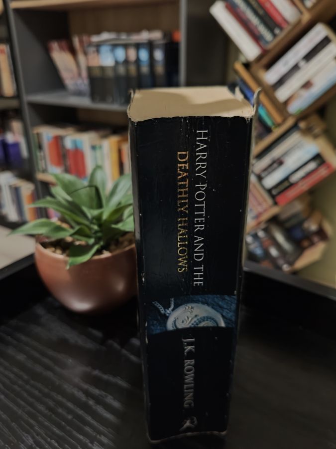 Harry Potter and the deathly hallows чёрное взрослое издание первый тираж