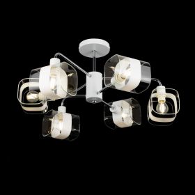 Люстра Потолочная Citilux Бертон CL140160 Белая / Ситилюкс