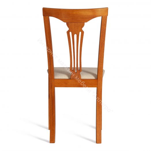 Стул - Гермес/ Hermes, Espresso, ткань бежевая (S178-4)