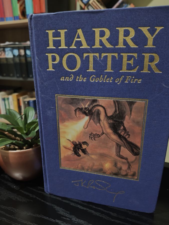 Harry Potter and the goblet of Fire deluxe Делюкс первый тираж