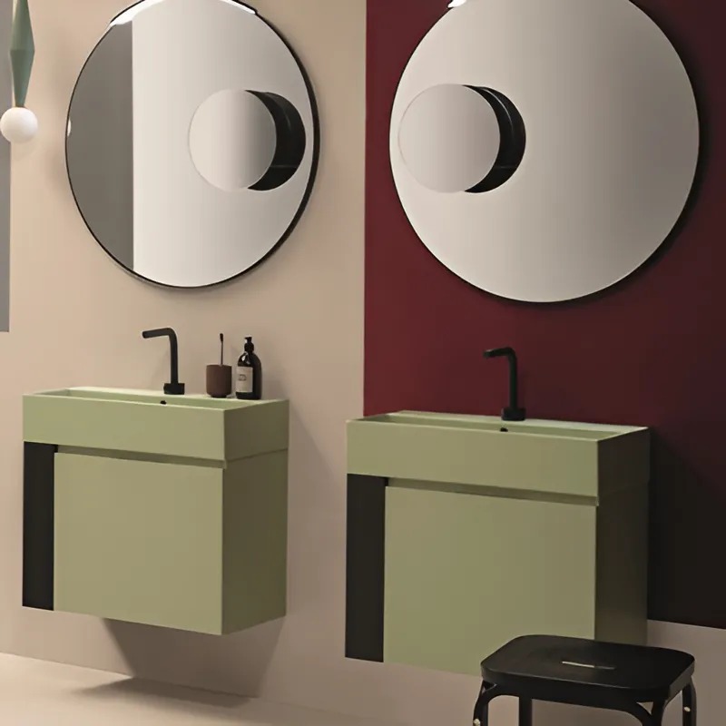 Подвесная тумба под раковину Globo Plain OP010P 71x37