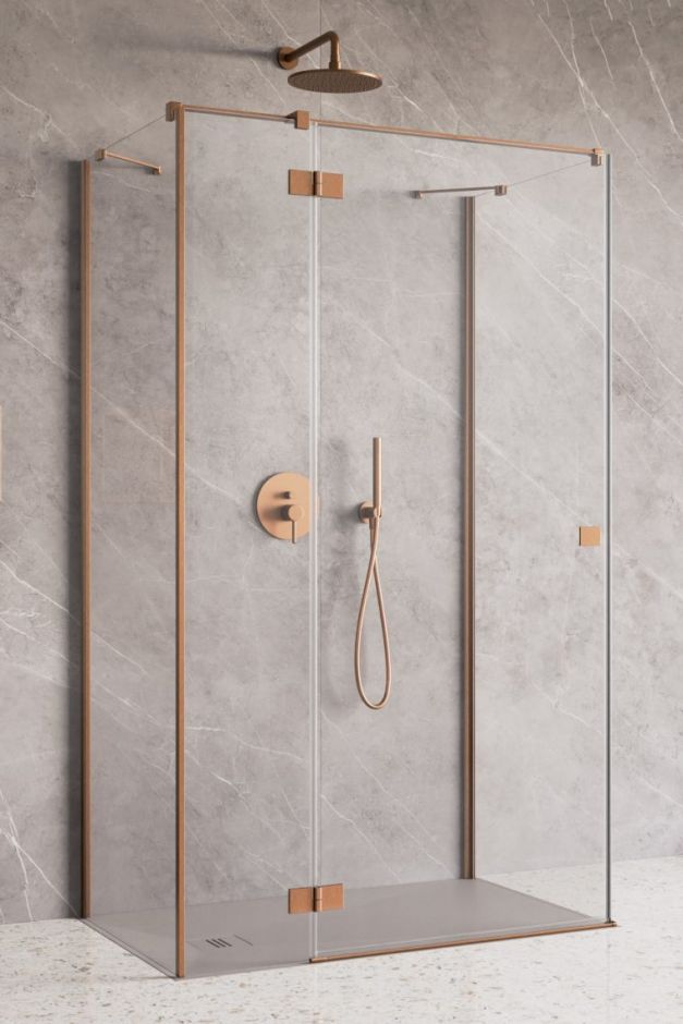 Душевой уголок с распашной дверью Radaway KDJ+S 80 х 110 см ФОТО