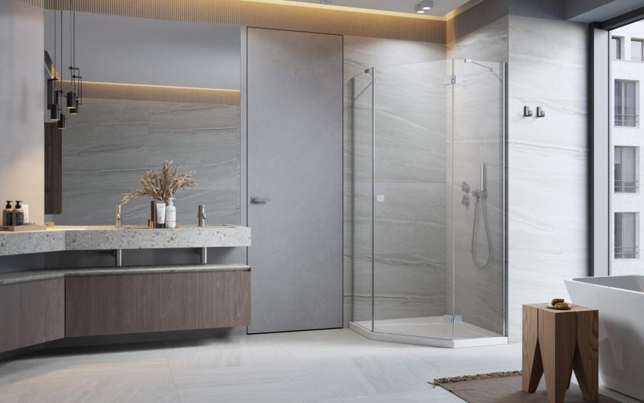 Душевой уголок Essenza Radaway Essenza 8 PTJ 100 x 100 см ФОТО