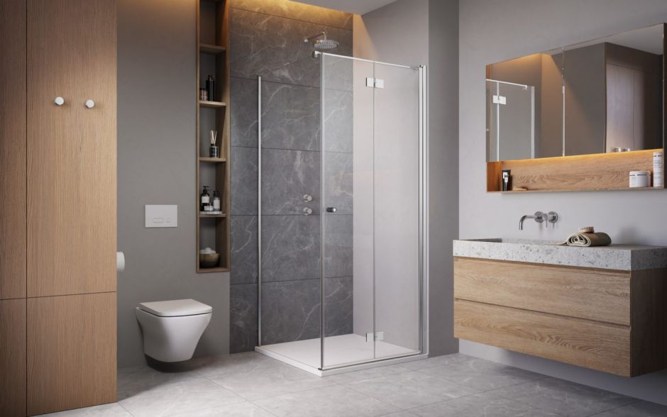 Душевой уголок со складной дверью Radaway Essenza KDJ B 90 х 110 см ФОТО