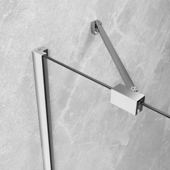 Шторка на ванну распашная Essenza PND II 130 см схема 3