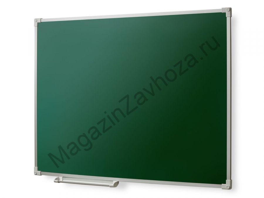 Одноэлементная магнитная эмалированная школьная доска 1200x1000 (меловая)