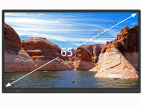 Рельсовая система 3000*1000мм с интерактивной панелью 65" (меловая зеленая)