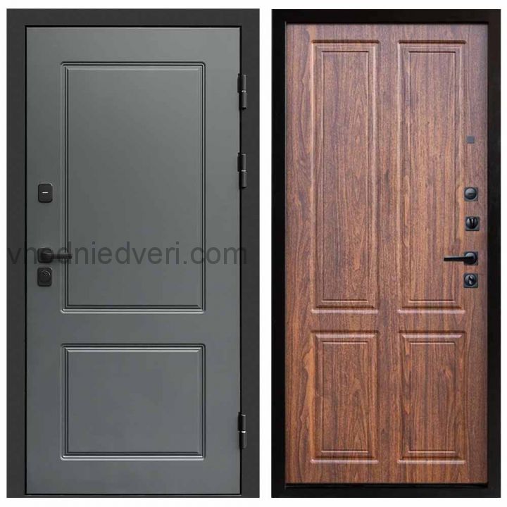 Входная дверь Termo-door Верона Грей - Орех стандарт
