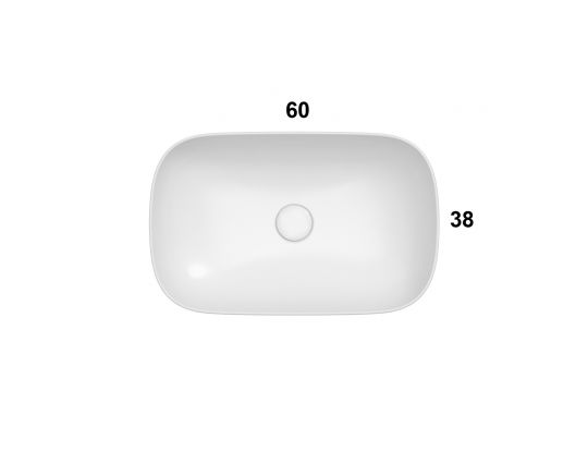 Раковина Globo Le Ciotole B6R60 60 х 38 схема 3