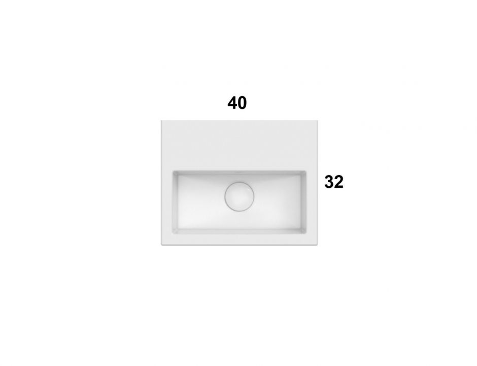 Раковина Globo Stone SCR40 40 х 32 ФОТО