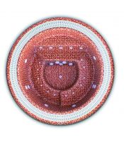 СПА бассейн с мозаикой Aquavia Oasis d250 см на шесть человек 250х250 схема 9