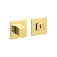 Накладка-фиксатор Olivari Cubo H136V6B WC суперзолото матовое