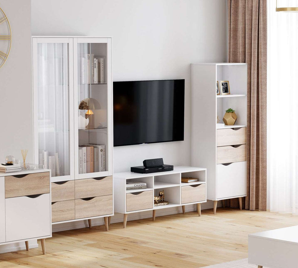 Шкаф-стеллаж "Соната" гостиная