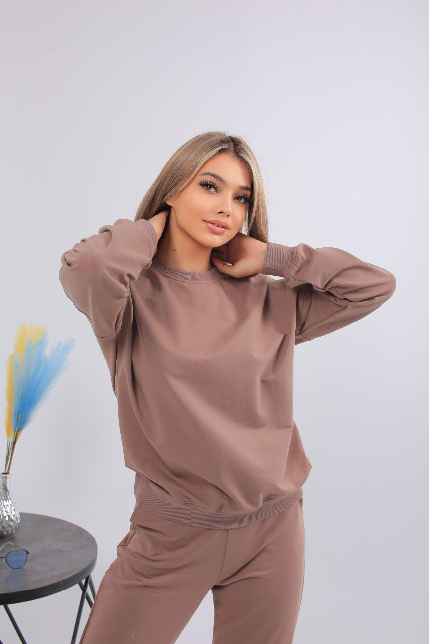 Костюм Длинный Коричневый