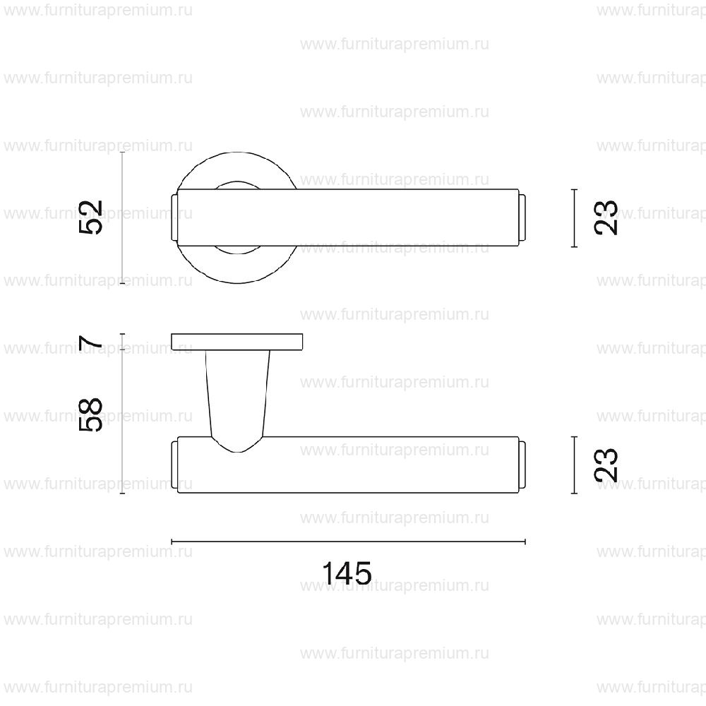 Ручка Aprile Egeria R 7S