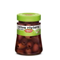 Оливки леччино без косточек 290 г, Olive leccino snocciolate D'Amico 290 gr
