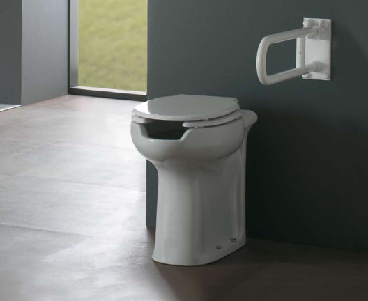 Напольный унитаз Globo Argento DS026 75x37 см схема 3