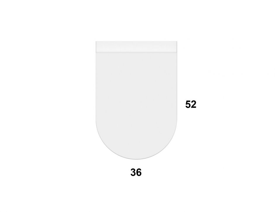 Напольный унитаз Globo Forty3 FO002 52x36 см ФОТО