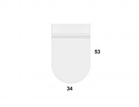 Напольный унитаз Globo Mode ME001 53x34 см схема 3