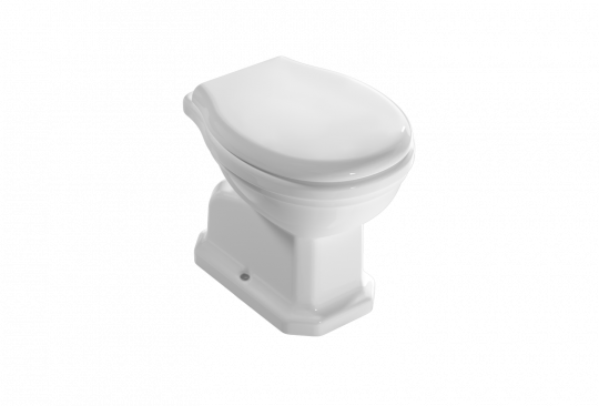 Напольный  унитаз Globo Paestum PA002 57x37,5 см схема 3