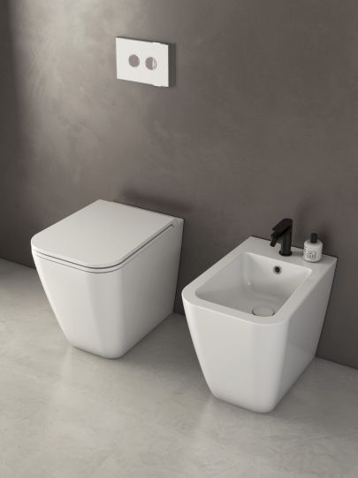 Напольный  унитаз Globo Stone ST004 52x36 см схема 4