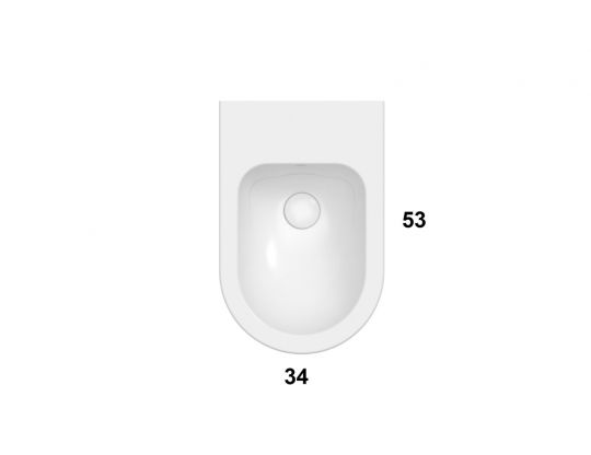 Напольное биде Globo Mode ME009 схема 3