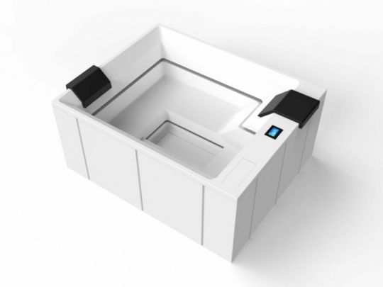 Гидромассажный СПА бассейн SPA NATURAL Paolo Ferralli Minimalista 201х162 схема 2