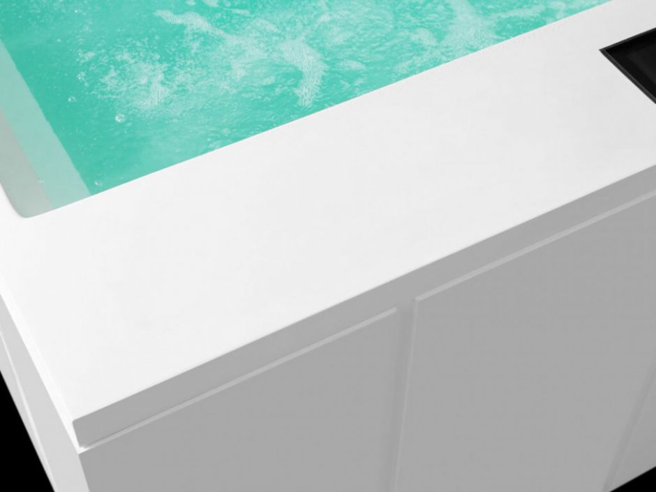 Гидромассажный СПА бассейн SPA NATURAL Paolo Ferralli Minimalista 201х162 ФОТО