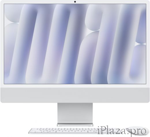 Apple iMac 24" Retina 4,5K (M4 8C CPU, 8C GPU, 2024), 16 ГБ, 256 ГБ SSD, серебристый