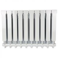 Алюминиевый радиатор STOUT VEGA 500 4-14 секций боковое подключение (белый RAL 9016) схема 4