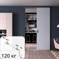 Раздвижная дверь Vega Standart 120 вдоль стены до 120 кг