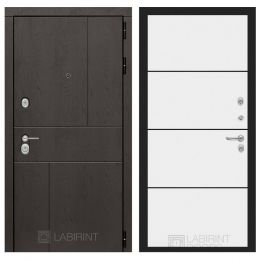 Входная дверь Лабиринт URBAN - 25 Белый софт