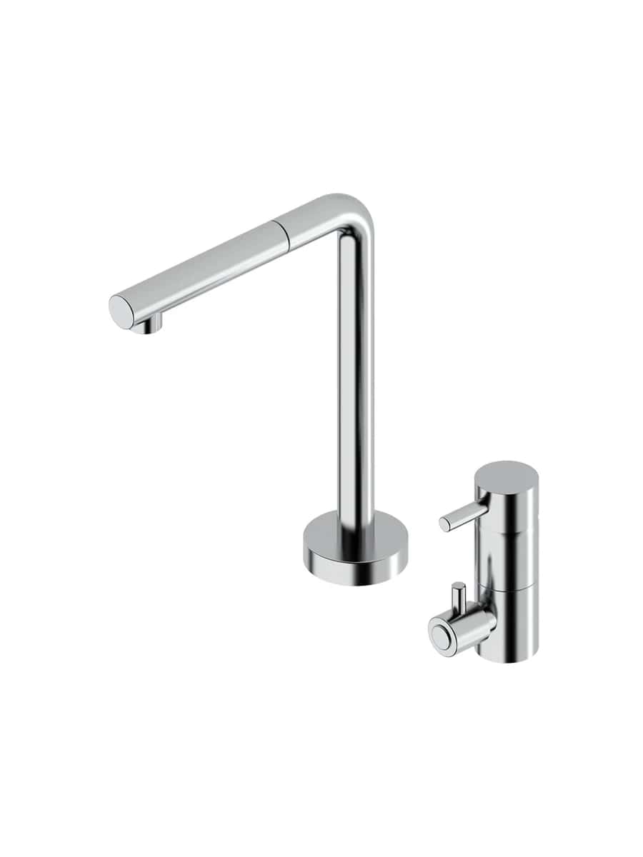 Кухонный смеситель Quadro design Idealaqua Inox 302 встраиваемый с краном для фильтра цена от 71 786 ₽ Фото Кухонный смеситель Quadro design Idealaqua Inox 302 встраиваемый с краном для фильтра