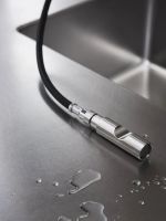 Кухонный смеситель Quadro design Kitchen Inox 463.23.700 с выдвижным изливом схема 6 Кухонный смеситель Quadro design Kitchen Inox 463.23.700 с выдвижным изливом схема 6