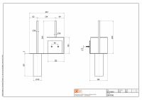 Стойка с ершиком и бумагодержателем Quadro design Eccetera QA1700 схема 5 Стойка с ершиком и бумагодержателем Quadro design Eccetera QA1700 схема 5