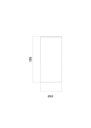 Стакан со съемным контейнером Quadro design Accessories QA306 настольный схема 2 Стакан со съемным контейнером Quadro design Accessories QA306 настольный схема 2